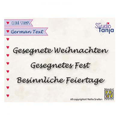 Nellie's Choice Clear Stamps - Gesegnete Weihnachten